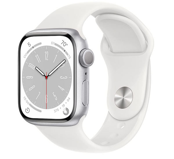 Apple Watch Series 8 [GPS + Cellular 41mm] Smart Watch Aluminum Case with Sport Band