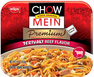 Nissin Chow Mein Instant Noodle Soup (Premium)