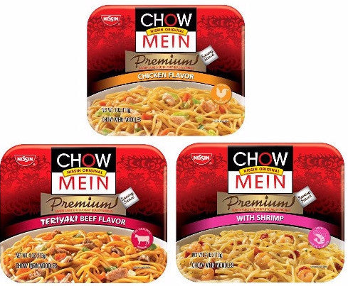 Nissin Chow Mein Instant Noodle Soup (Premium)