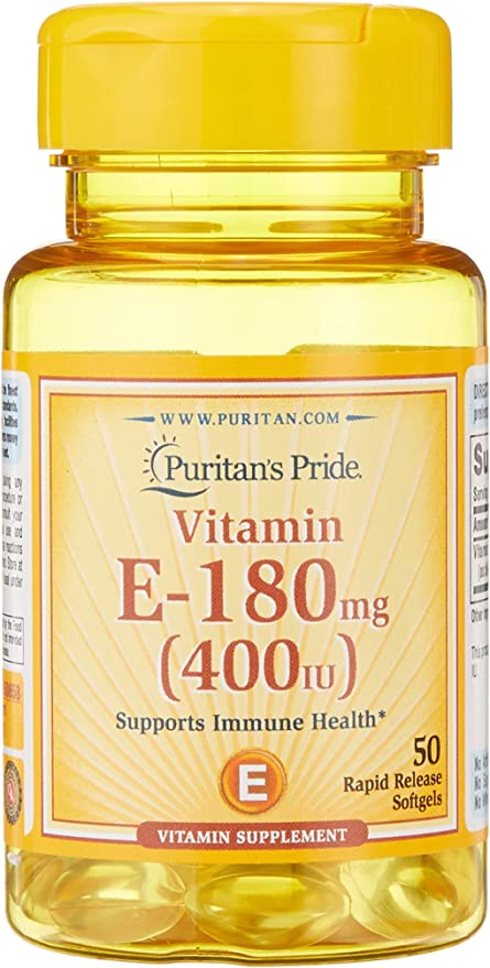 Puritan's Pride Vitamin E-400 IU-250 Softgels