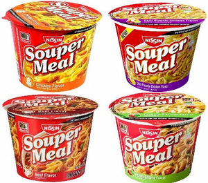 Nissin Souper Meal Instant Noodle Soup (Bowl)
