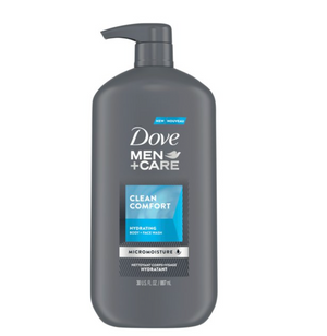 Dove Men+Care Body Wash and Face Wash  30 oz