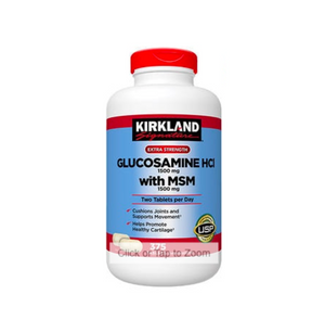 Kirkland Signature Glucosamine with MSM, 375 Tablets