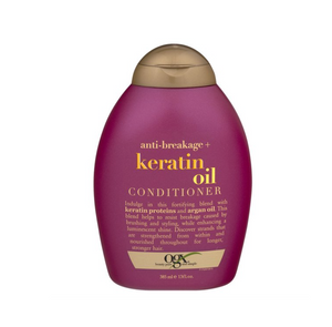 OGX Anti-Breakage + Keratin Oil Fortifying Anti-Frizz Conditioner for Damaged Hair
