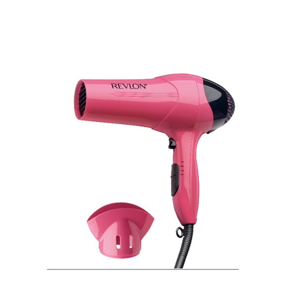Revlon Essentials Lightweight Ionic Hair Dryers, Pink with Concentrator