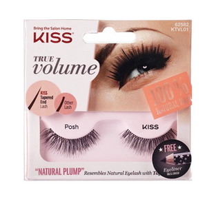 Kiss True Volume Natural Plump False Eyelashes, Posh