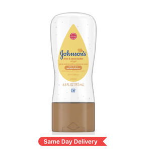 Johnson's Baby Oil Gel with Shea & Cocoa Butter