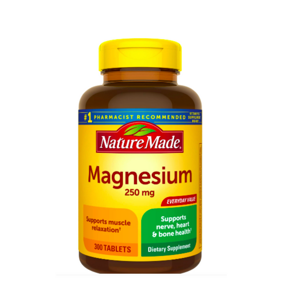 Nature Made Magnesium 250 mg Tablets,