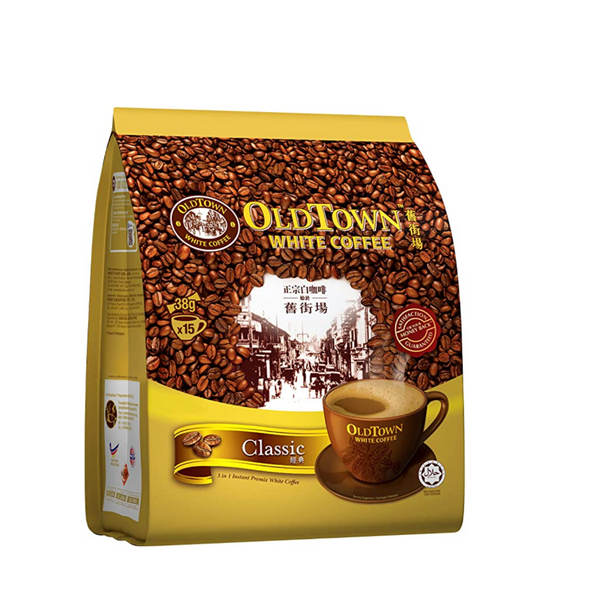 OLD TOWN 3 in 1 Classic White Coffee, 21.2 Ounce