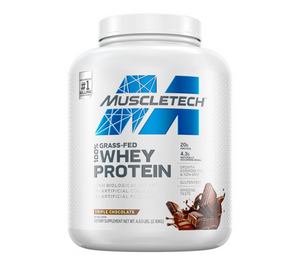 MuscleTech 100% Grass Fed Whey Protein, Chocolate (4.63 Pound)