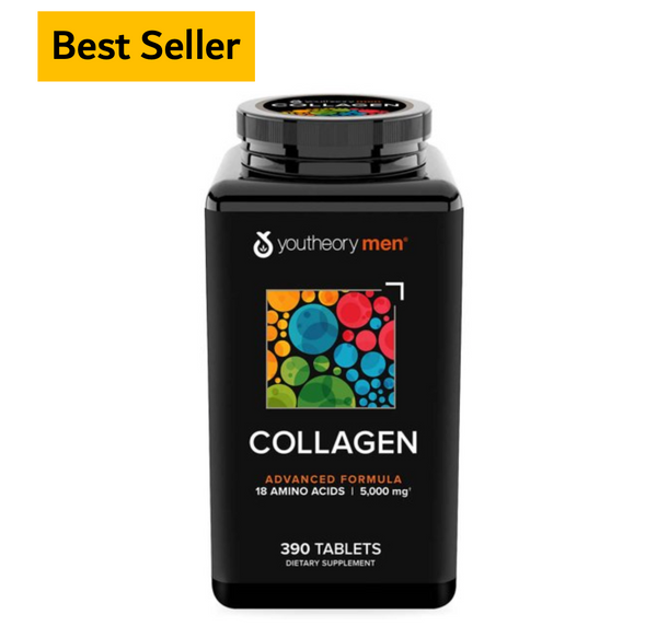 youtheory Mens Collagen Advanced Formula, 390 Tablets