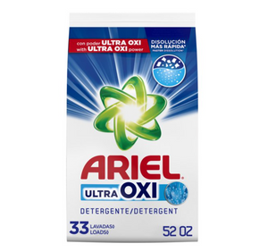 Ariel, with Ultra Oxi, Powder Laundry Detergent, 52 oz 33 Loads