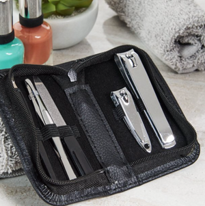 Equate On-The-Go Personal Grooming Kit with Case, 5 Pieces