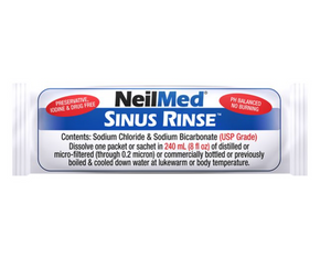 Neilmed Sinus Rinse Kit, All Natural Sinus Relief