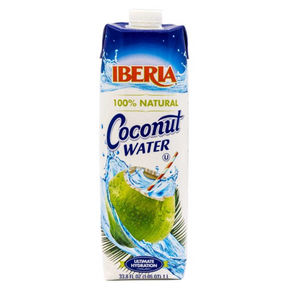 Iberia 100% Natural Coconut Water, 33.8 Fl Oz