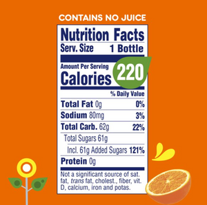 Fanta Caffeine-Free Orange Fruit Flavored, 16.9 Fl Oz, 6 Pack Bottles
