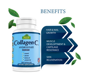 COLLAGENC HYDROLYSATE WITH BIOTIN FOR SKIN, HAIR, NAILS, & JOINTS