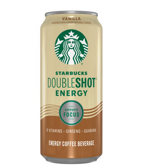 Starbucks Doubleshot Energy Vanilla Coffee Energy Drink, 15 oz Can
