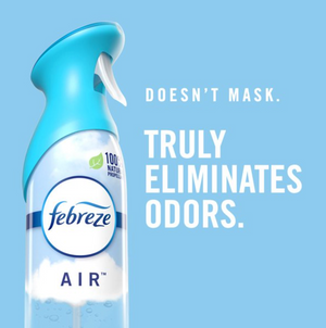 Febreze Odor-Eliminating Air Freshener Spray , Bora Bora Waters, 2 Ct