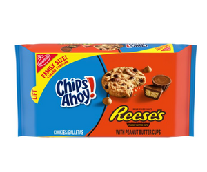 Chips Ahoy! Cookies With Reese’S Peanut Butter Cups, Family Size, 14.25 Oz