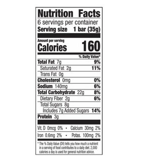 Nature Valley Granola Bars, Sweet and Salty Nut, Almond, 1.2 oz, 6 ct