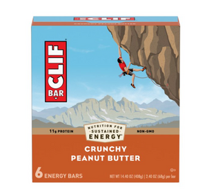 CLIF Bar® Crunchy Peanut Butter Energy Bars 6-2.4 oz. Bars