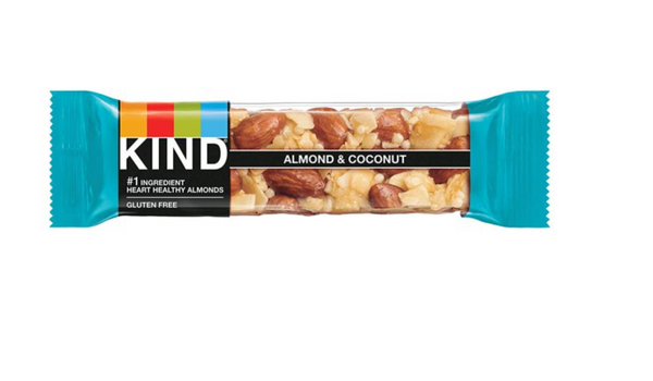 KIND Bars, Almond & Coconut Nut Bar, Gluten Free, 1.4oz,