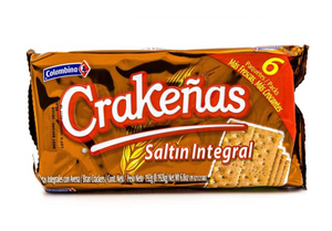 Colombina Crackers, Whole Wheat, 6.8 Oz