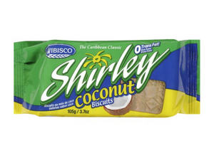 Wibisco Shirley Biscuits, Coconut, 6.88 Oz