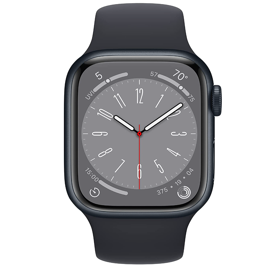 Apple Watch Series 8 [GPS + Cellular 45mm] Smart Watch, Aluminium Case - 4  Crew