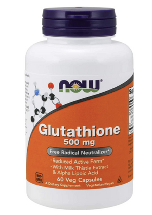 NOW Supplements, Glutathione 500 mg.