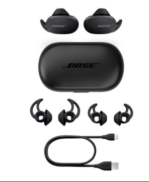 Bose QuietComfort Noise Cancelling Earbuds – True Wireless Headphones, Black