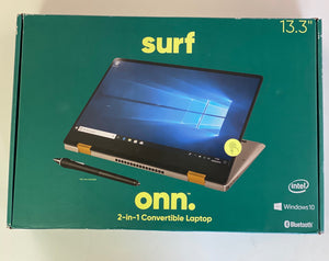 SURF ONN. 2 IN 1 CONVERTIBLE LAPTOP