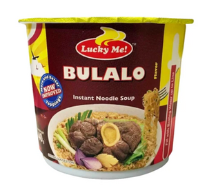 Lucky Me Bulalo Flavor Mini Cup Noodle Soup - 70g