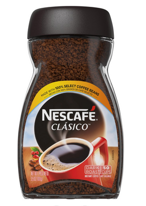 NESCAFE CLASICO Dark Roast Instant Coffee 3.5 oz