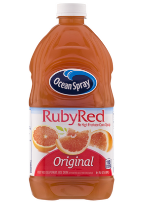 Ocean Spray Ruby Red Grapefruit Juice Drink, 64 Fl. Oz.