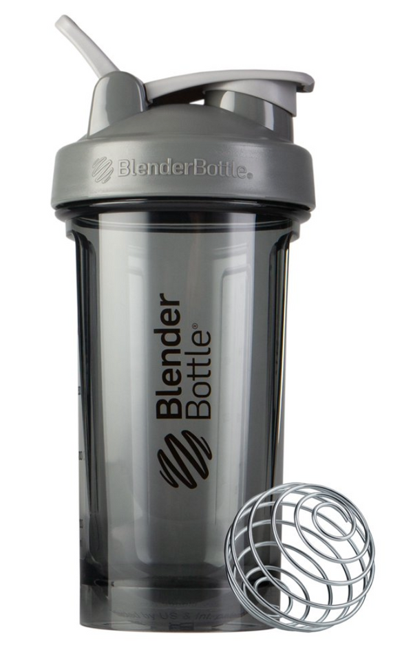 BlenderBottle Pro Series Shaker Cup 24oz, Smoke