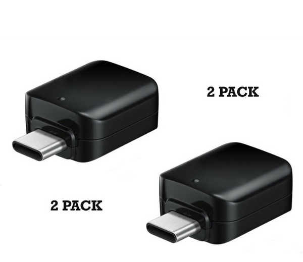 2 Pack of UrbanX USB-C to USB 3.1 Adapter