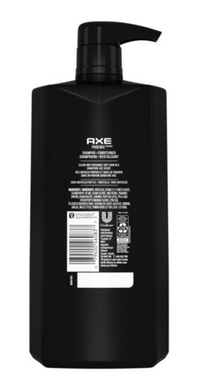 AXE Phoenix 2 in 1 Shampoo and Conditioner 28 oz