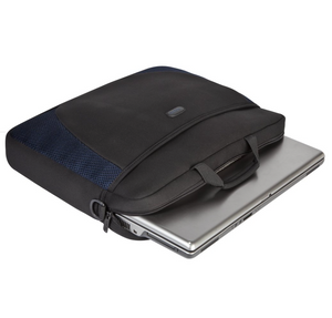 Targus 17" Laptop Computer Slip Case, Black/Blue
