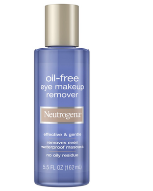 Neutrogena Oil-Free Liquid Eye Makeup Remover Solution, 5.5 fl oz