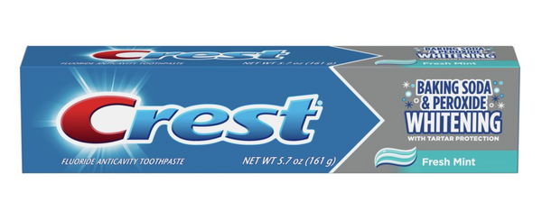 Crest Cavity Protection Toothpaste, Whitening Baking Soda, 5.7 oz
