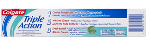 Colgate Triple Action Fluoride Toothpaste Original Mint, 6.0 Oz