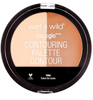 wet n wild MegaGlo Contouring Duo Palette, Highlighting,, 0.44 oz