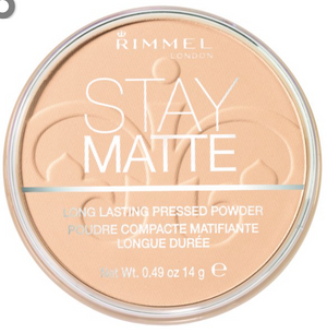 Rimmel Stay Matte Pressed Powder, Transparent, 0.49 oz