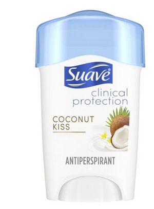 Suave Coconut Kiss Clinical Antiperspirant Deodorant, 1.7 oz
