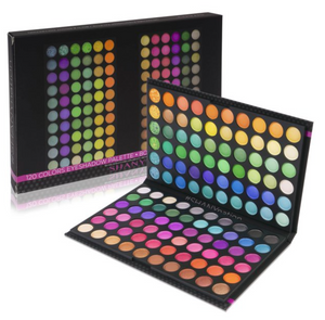 SHANY 120 Colors Eye shadow Palette, Bold and Bright Collection, Vivid Colors