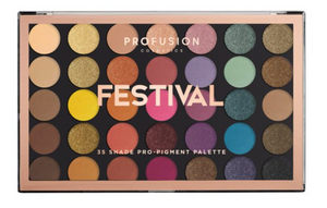 Profusion Cosmetics Eye Shadow Festival 35 Color Palette