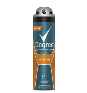 Degree Men MotionSense Adventure Antiperspirant Deodorant Dry Spray Deodorant for Men, 3.8 oz