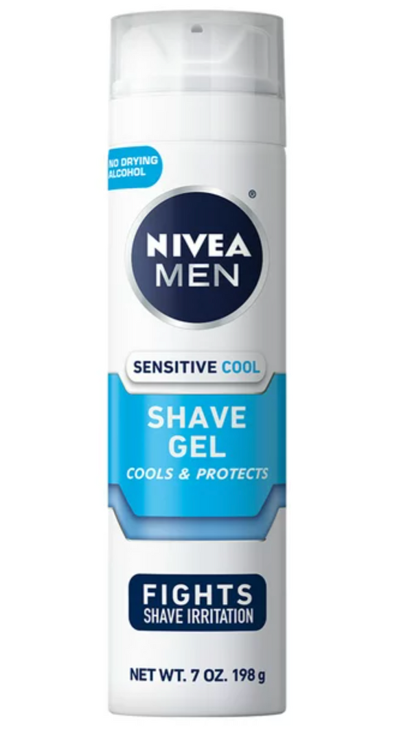 NIVEA Men Sensitive Cooling Shaving Gel, 7 oz. Can